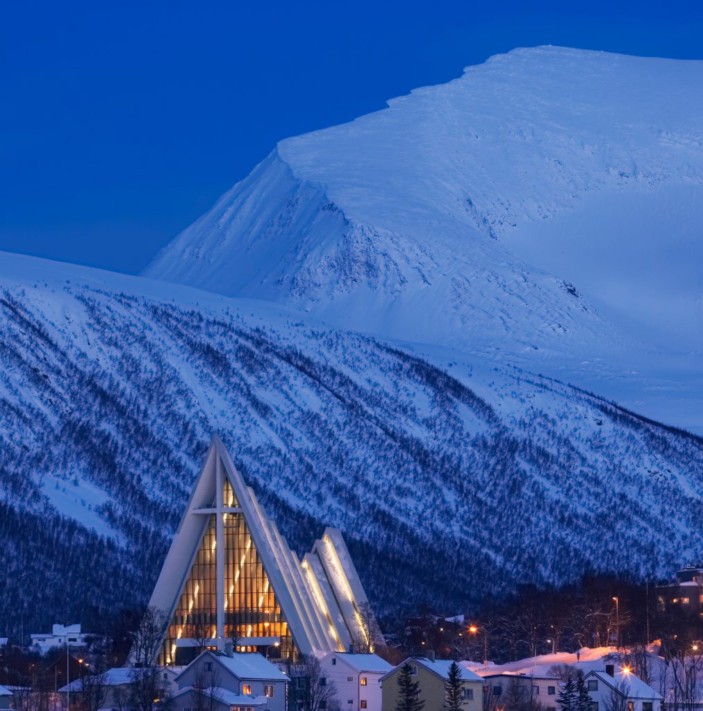 Ishavskathedraal in Tromsø