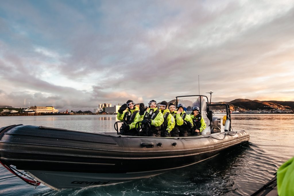 Rib excursie is leuk tijdens een zakelijke reis in Noorwegen