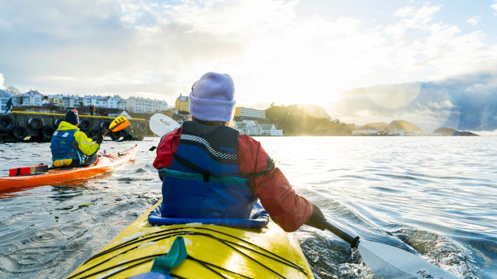 Kajakken in Ålesund